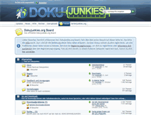Tablet Screenshot of board.dokujunkies.org